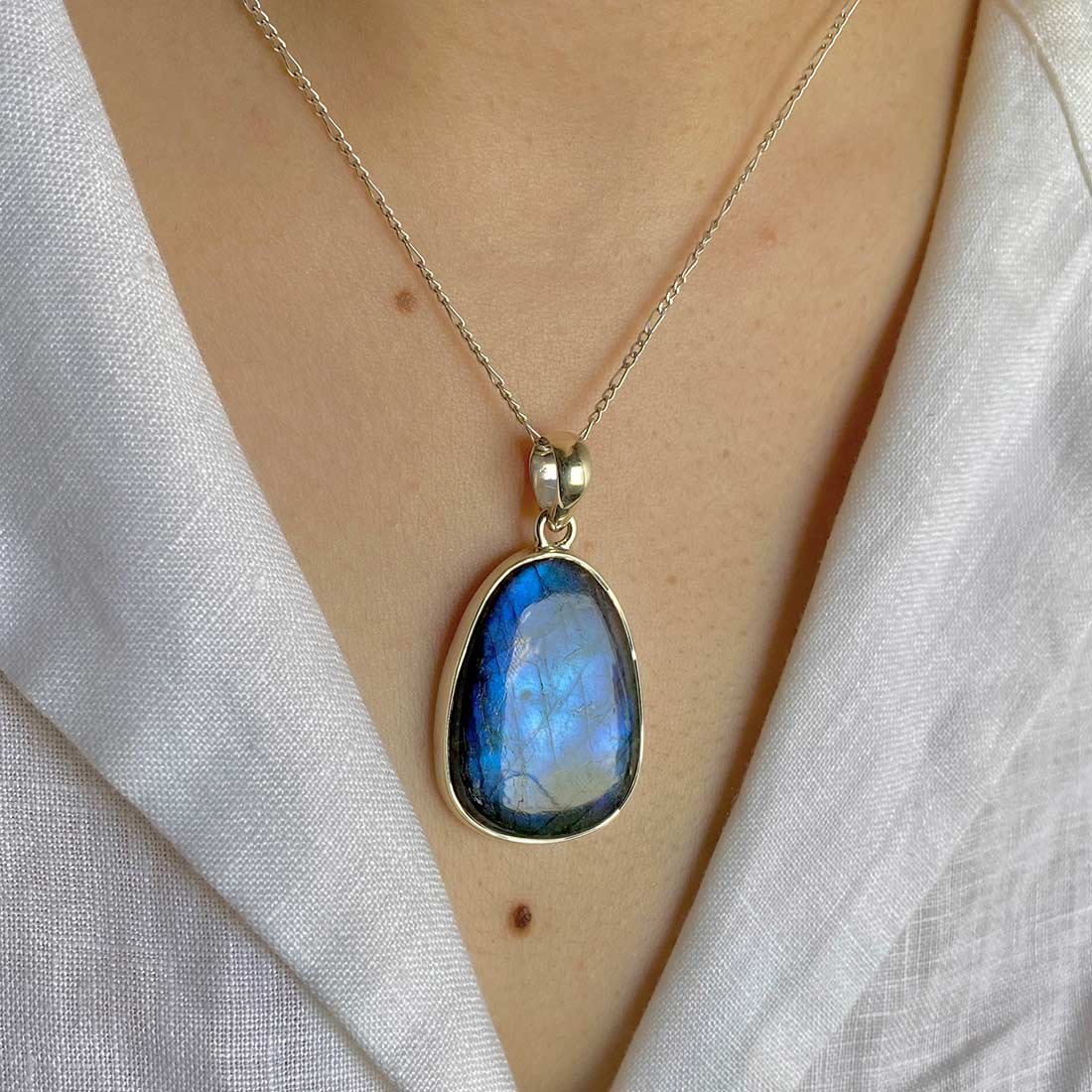 Labradorite Pendant-(LBD-P-9.)